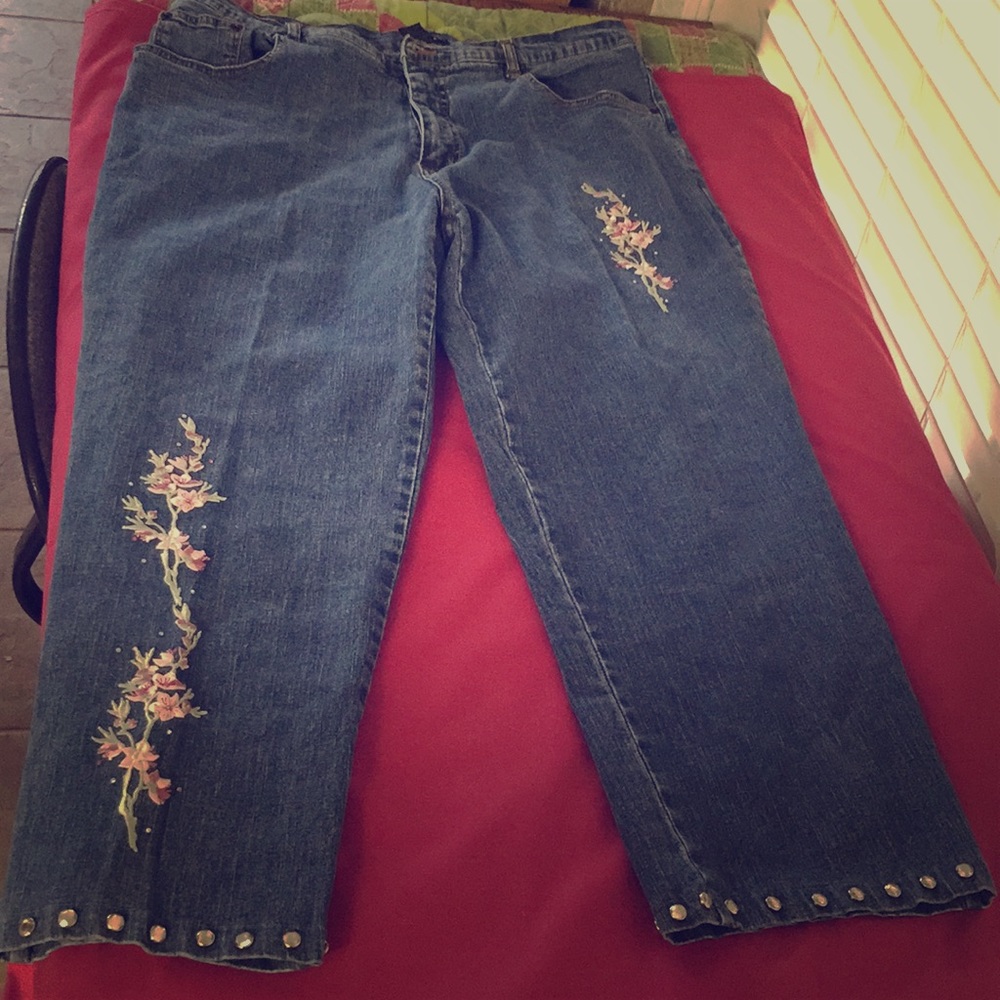 Jeans 3/4th pants